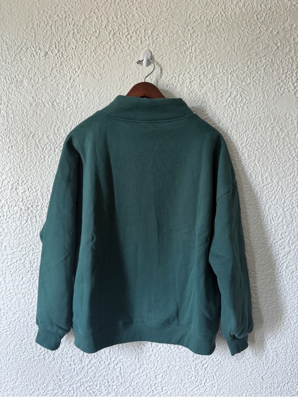 Wilo The Label Mock Neck Pullover Sweater - Teal Green - NWT - Picture 4 of 4